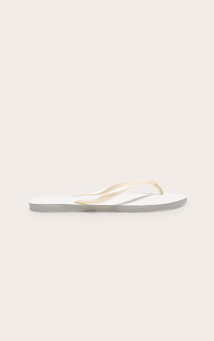 White Havaianas Slim Product Image