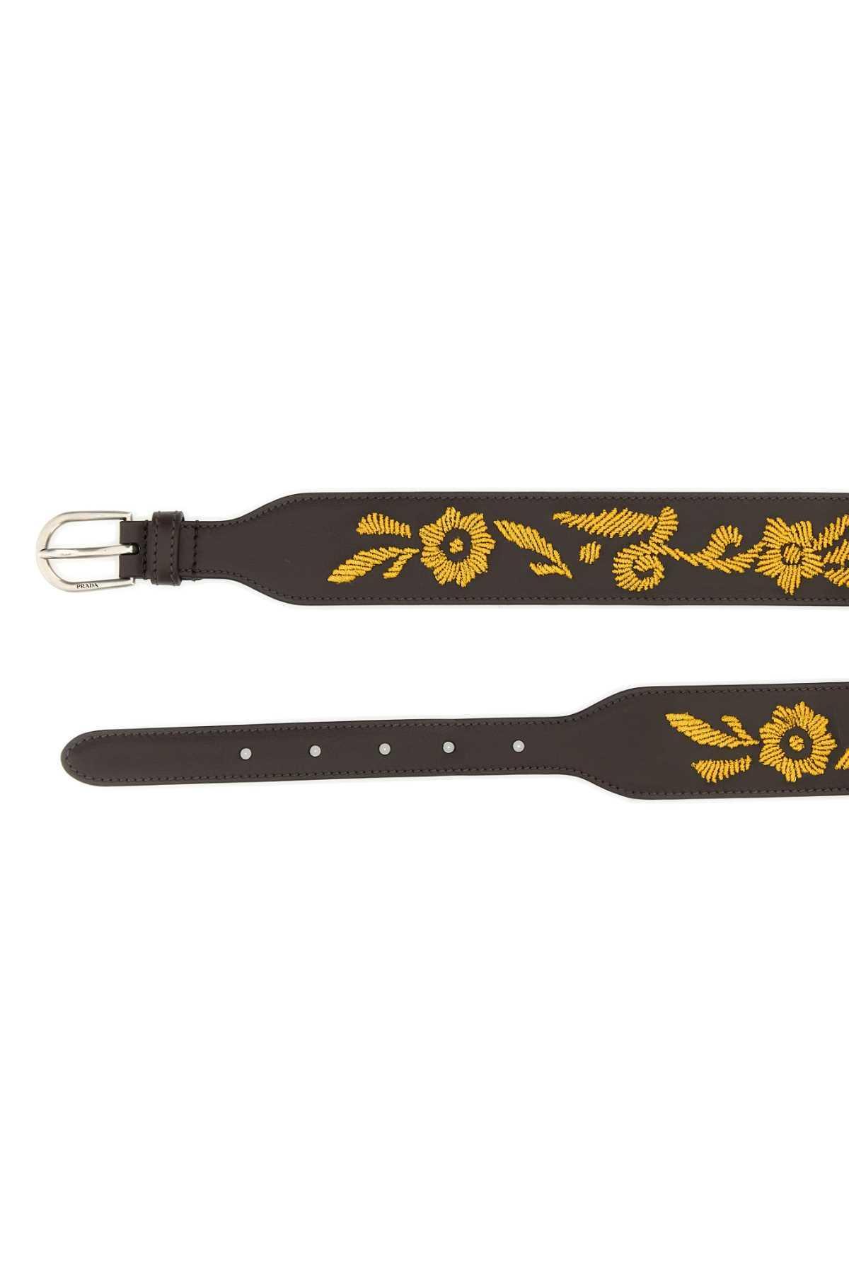 PRADA Belt In Giallo Product Image