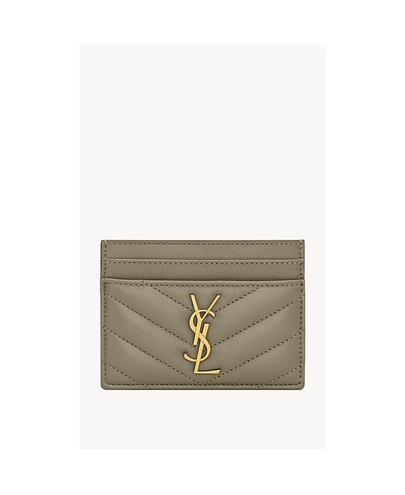 Womens Cassandre Matelass Card Case in Lambskin Product Image