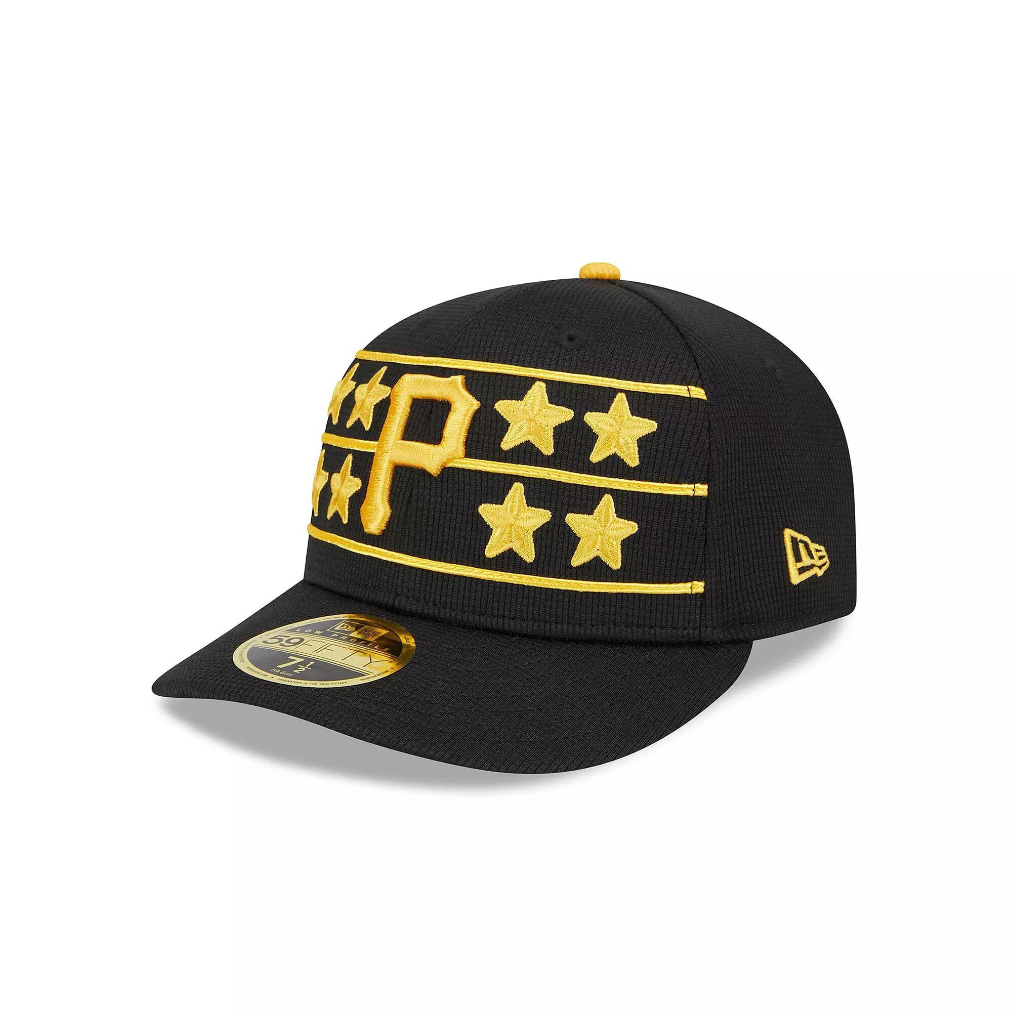 Men's New Era Black Pittsburgh Pirates 2024 Batting Practice Low Profile 59FIFTY Fitted Hat,  Product Image