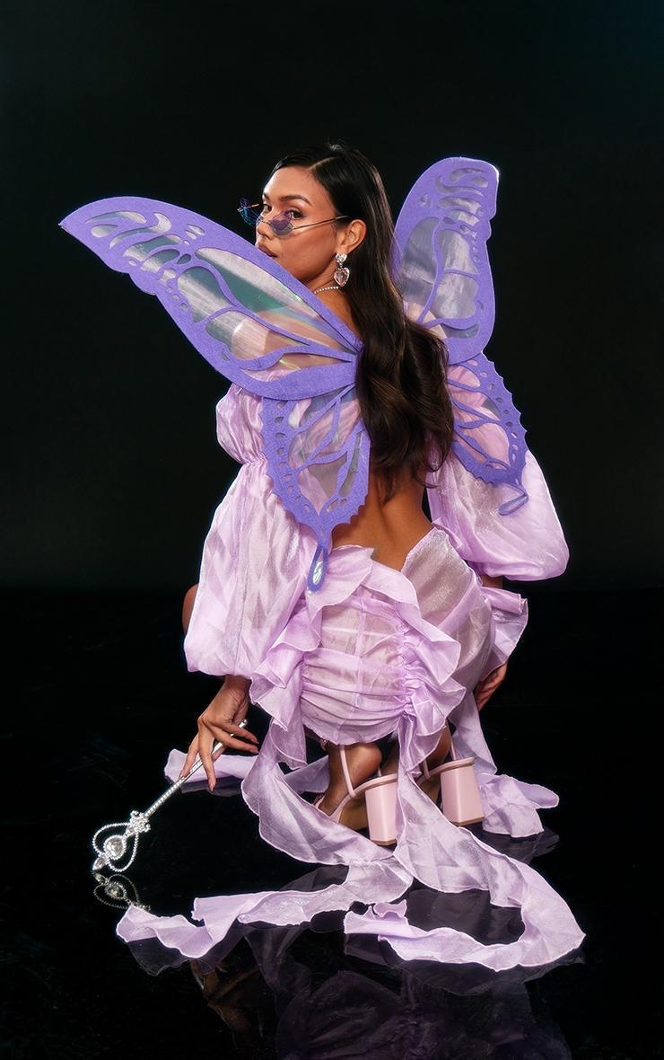 Lilac Butterfly Costume 3 Piece Set Product Image