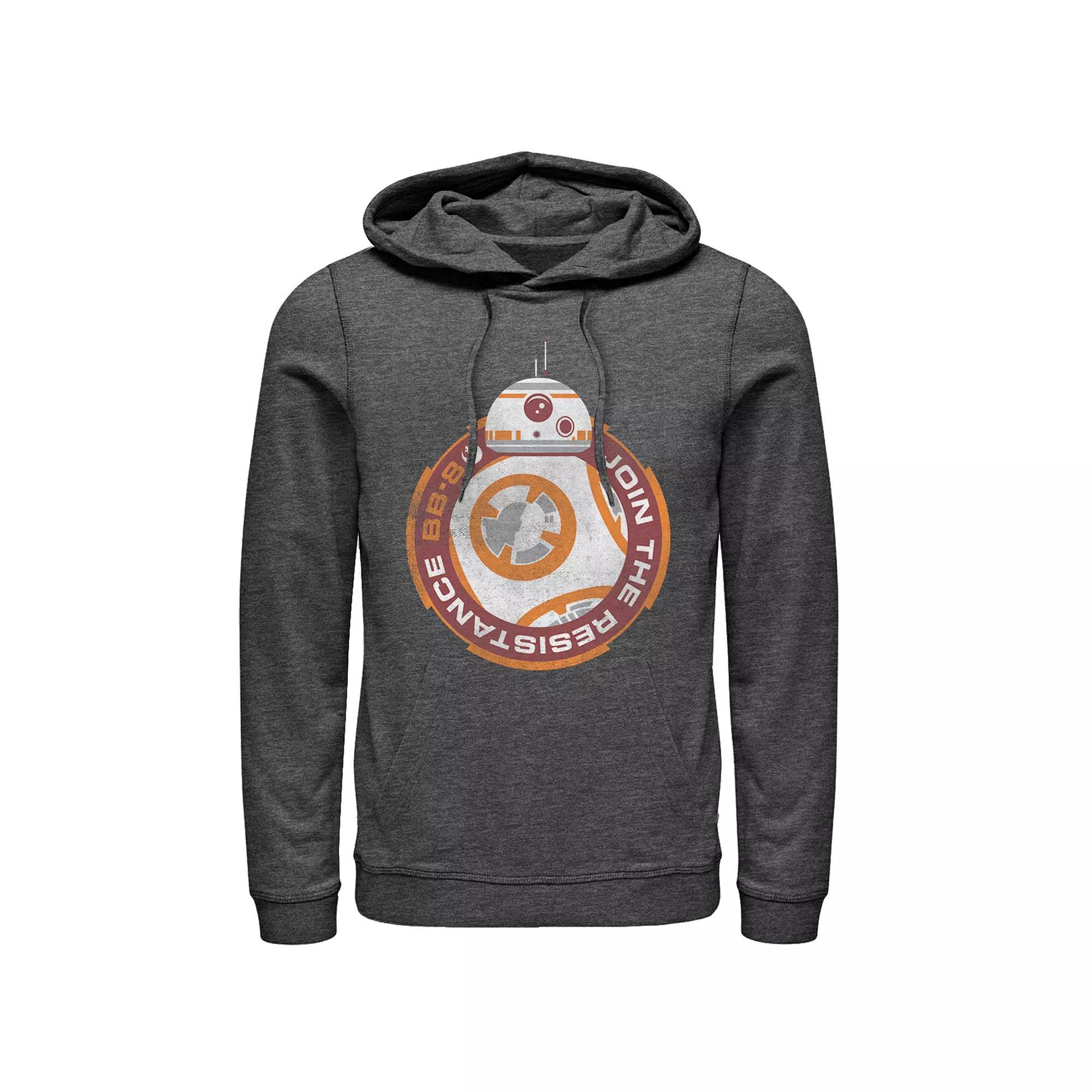 Men's Star Wars BB-8 Pullover Hoodie, Size: Medium, Coal Grey Product Image