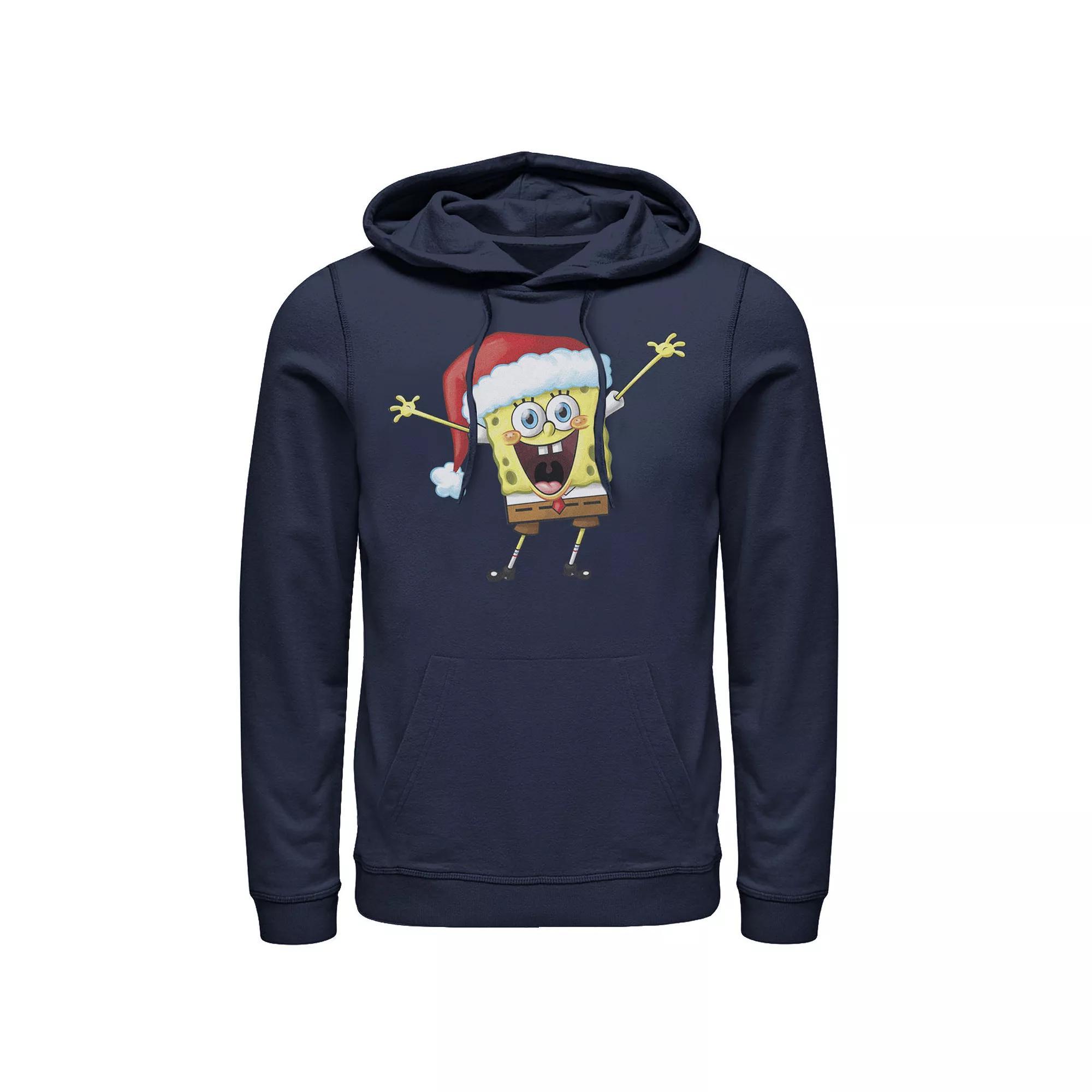 Men's Nickelodeon SpongeBob SquarePants One Happy Sponge Holiday Hoodie,  Product Image