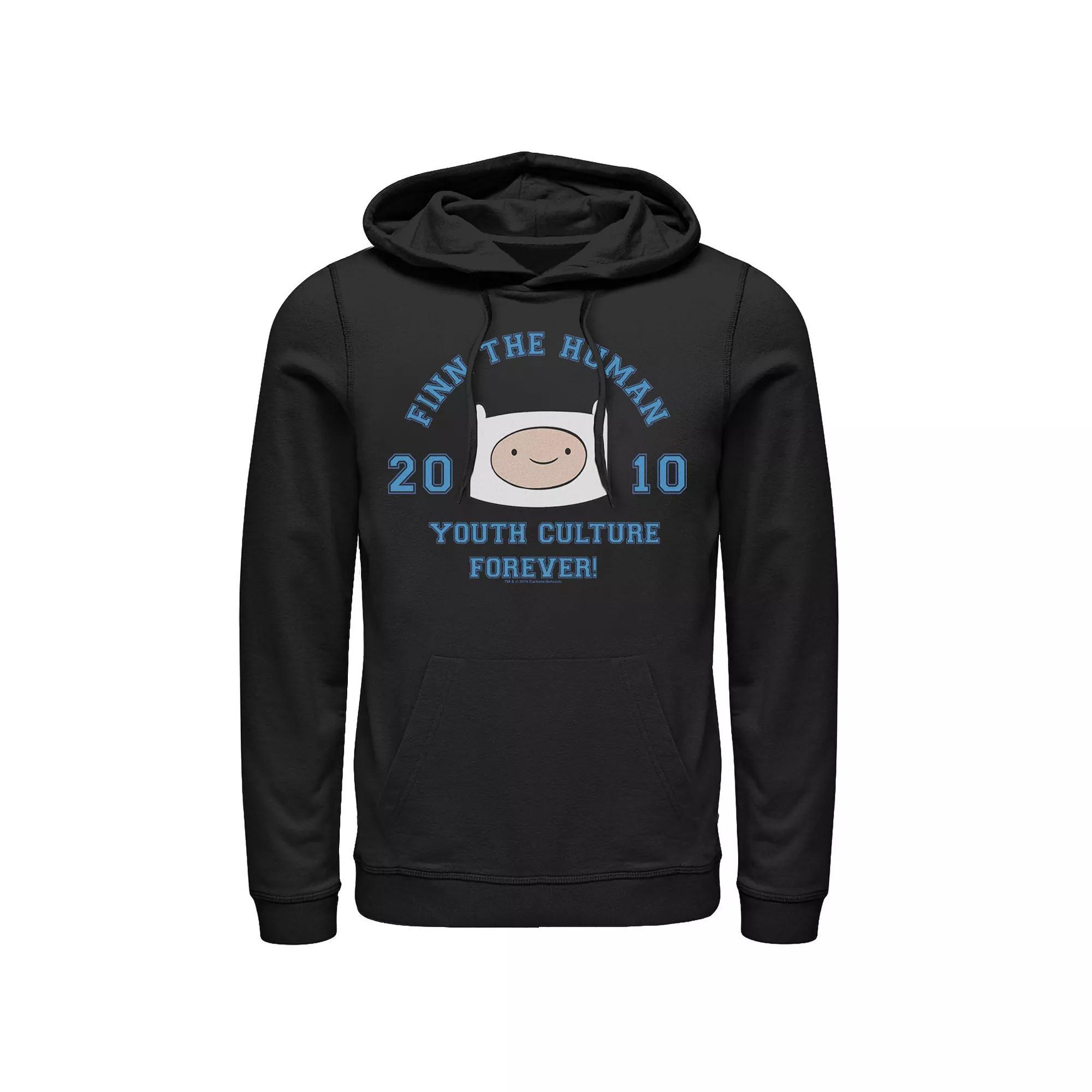 Men's Adventure Time Jake I've Always Got Room For Ice Cream Kanji Graphic Pullover Graphic Hoodie,  Product Image