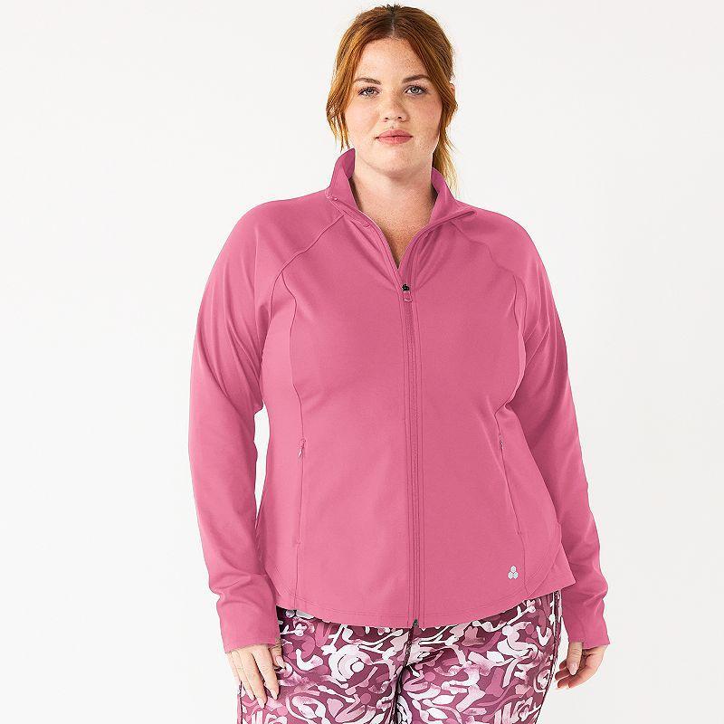 Plus Size Tek Gear Ultrastretch Performance Jacket, Womens Product Image