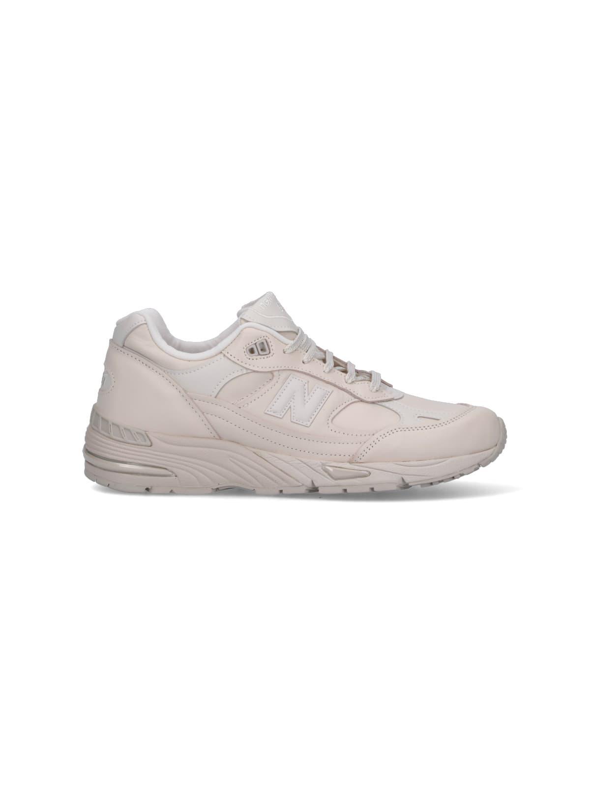 NEW BALANCE 'made In Uk 991v1' Sneakers In White Product Image