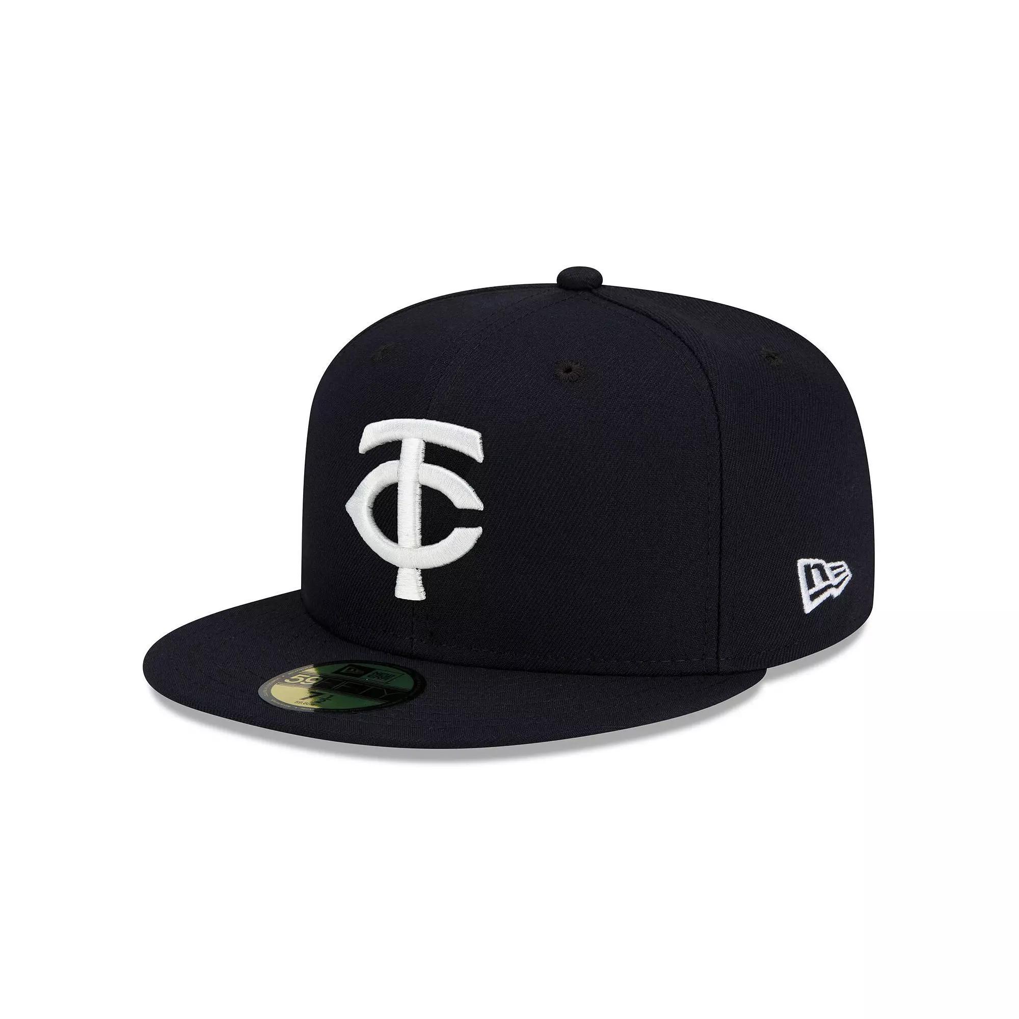 Men's New Era  Navy Minnesota Twins 2023 Authentic Collection Alternate 59FIFTY Fitted Hat, Size: 7, Blue Product Image