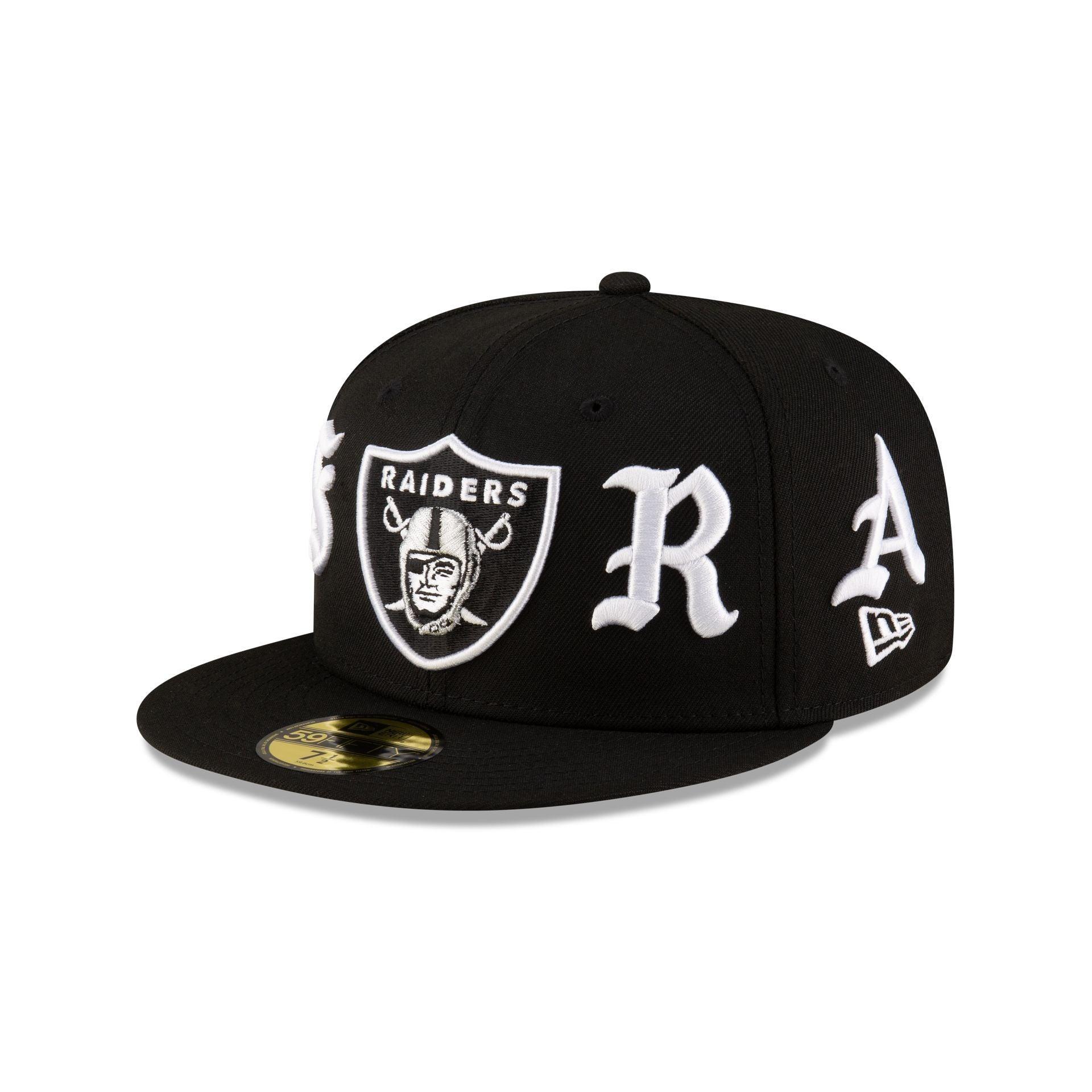 Born x Raised Las Vegas Raiders Wordmark 59FIFTY Fitted Male Product Image