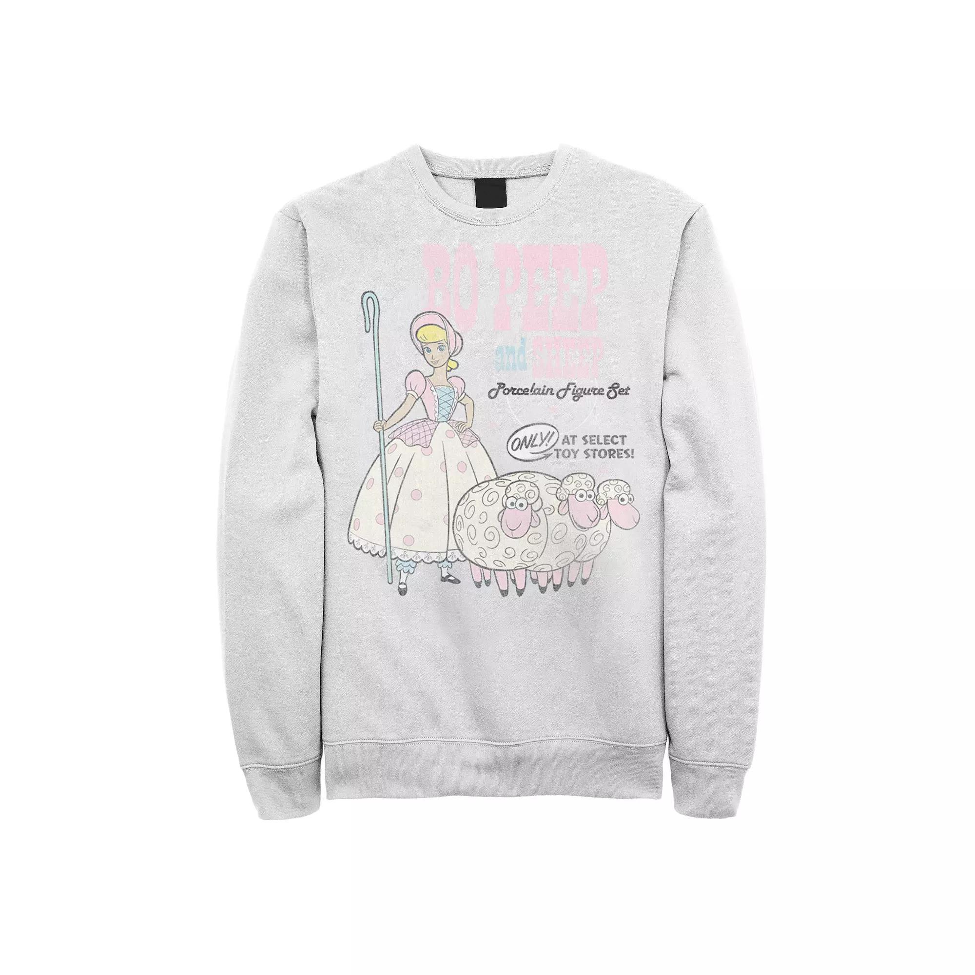 Disney / Pixar's Toy Story 4 Bo Peep and Sheep Men's Sweatshirt, Size: Small, White Product Image