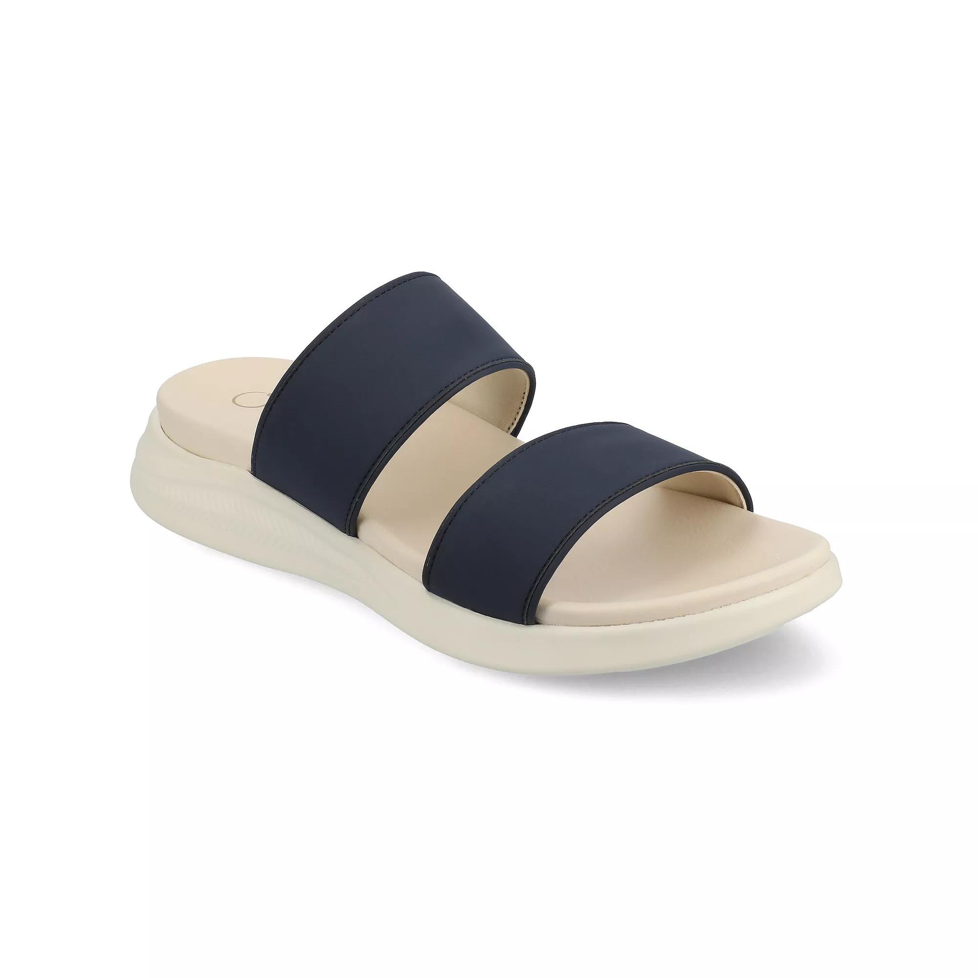 Journee Women's Janis Slip-On Sandals,  Product Image