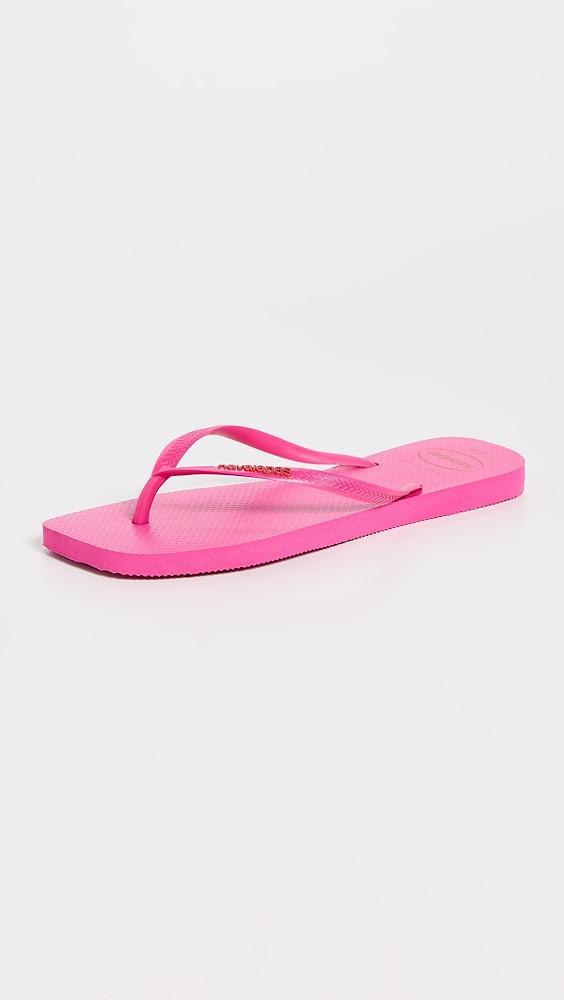 Havaianas Slim Square Logo Pop Up Sandals | Shopbop Product Image