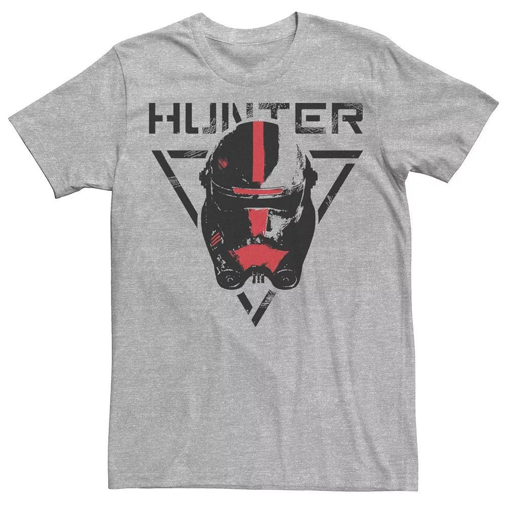 Men's Star Wars The Bad Batch Hunter Helmet Logo Tee,  Product Image