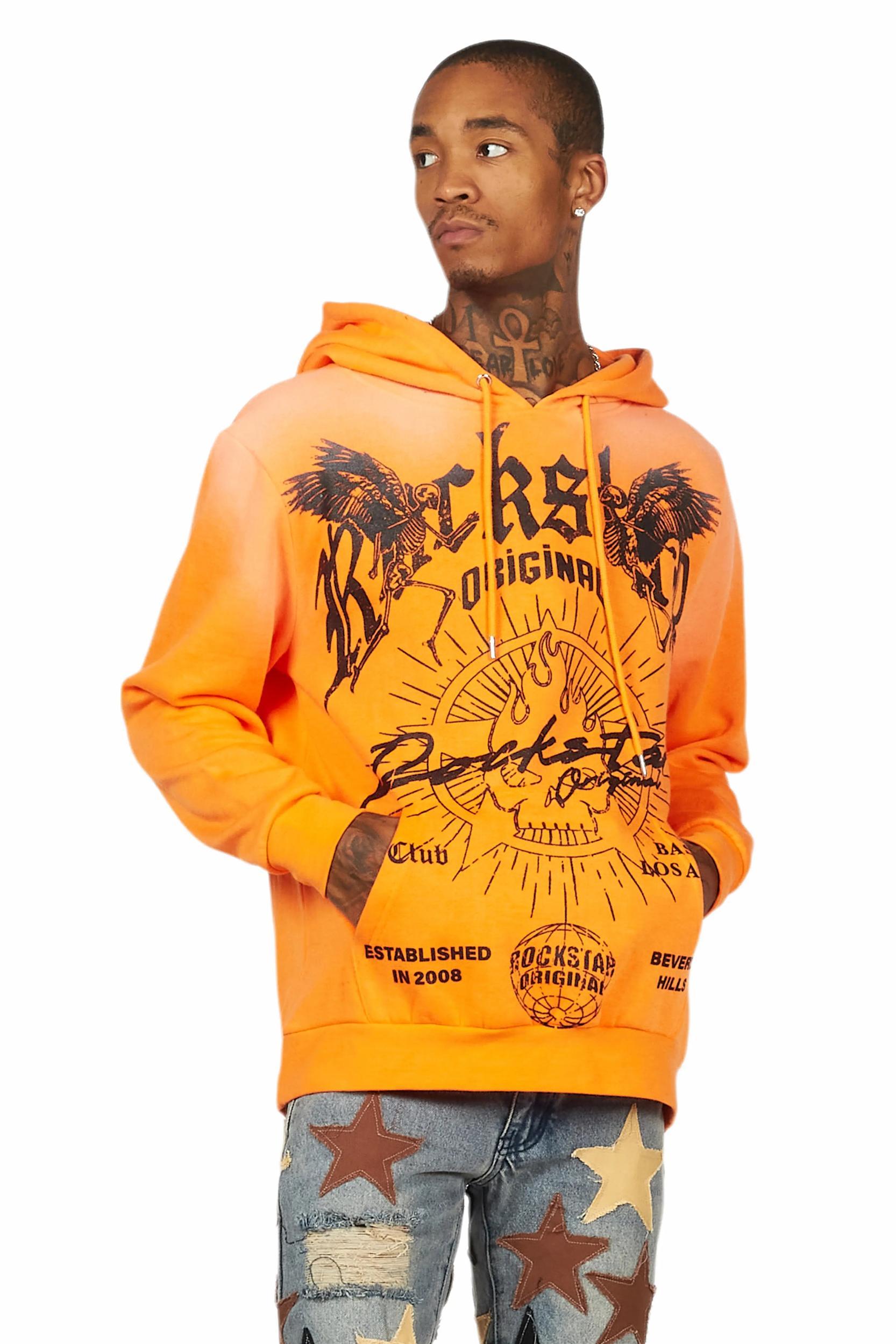 Tally Orange Graphic Hoodie Male Product Image