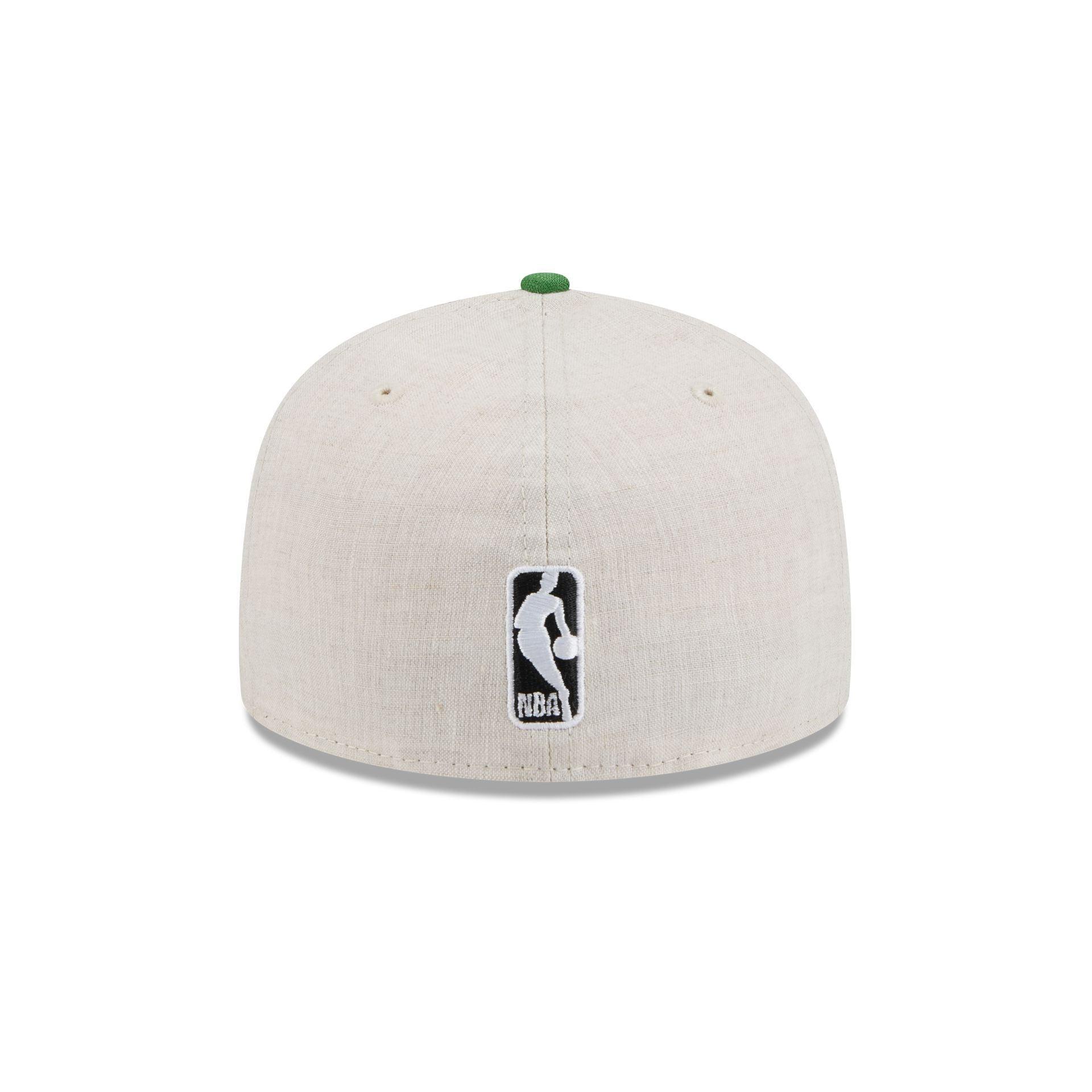 Boston Celtics Linen 59FIFTY Fitted Hat Male Product Image