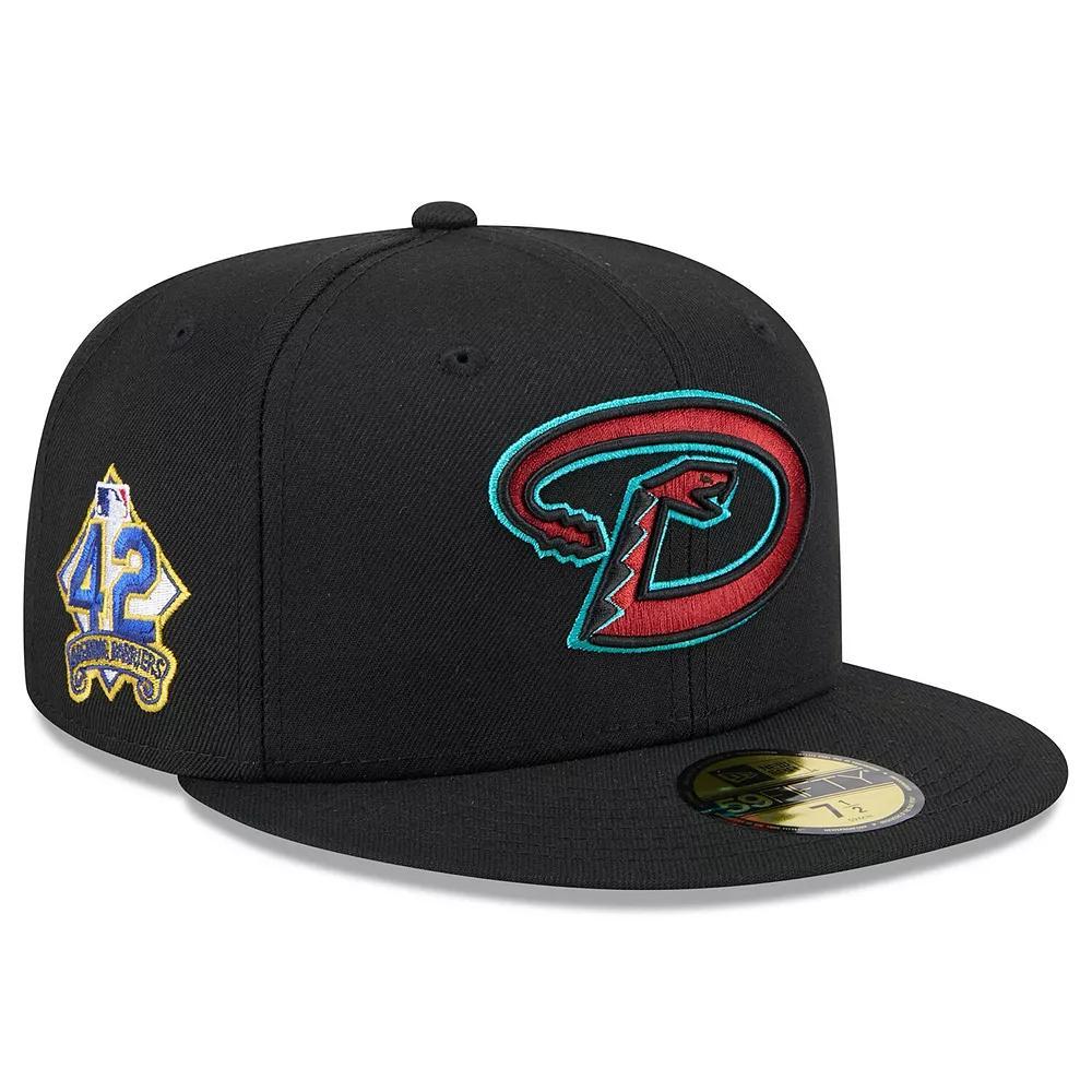 Men's New Era  Navy Milwaukee Brewers 2025 Jackie Robinson Day 59FIFTY Fitted Hat, Size: 7 5/8, Blue Product Image