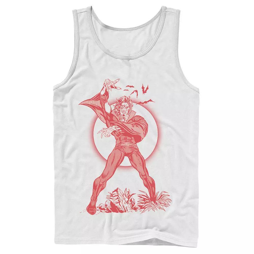 Men's Marvel Morbius Red Portrait Graphic Tank,  Product Image