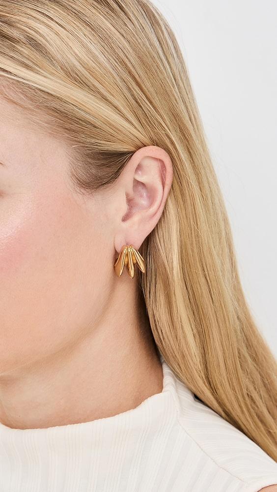 Missoma Triple Ridge Earrings | Shopbop Product Image