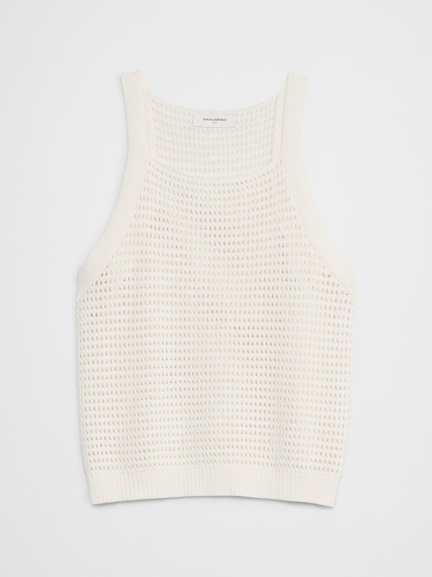 Open Stitch Sweater Tank Product Image
