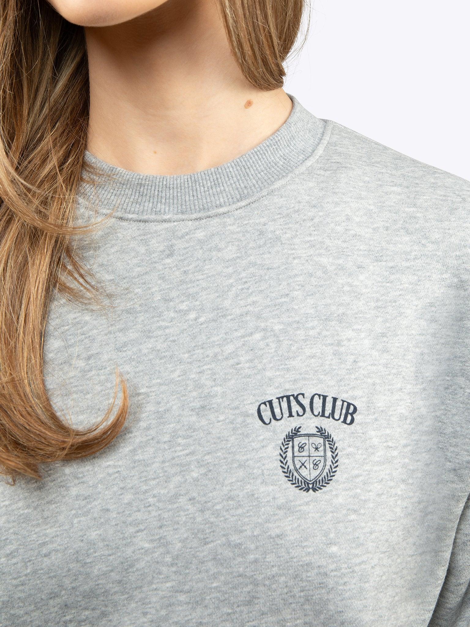 Sport Club Pullover | Heather Grey Classic-Fit Product Image