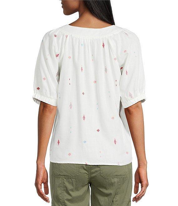 Westbound Short Sleeve Square Neck Top Product Image