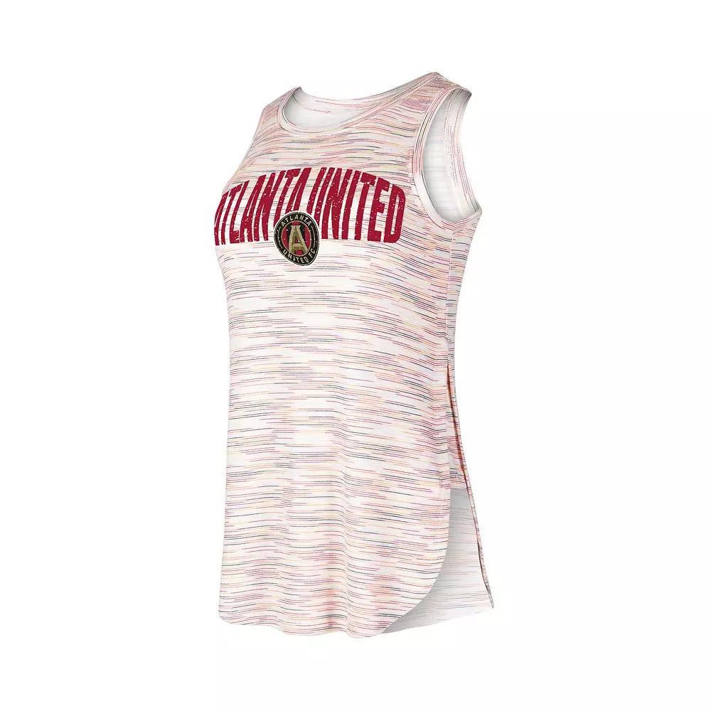 Women's Concepts Sport White Atlanta United FC Sunray Tri-Blend Tank Top, Size: XL, Atu White Product Image