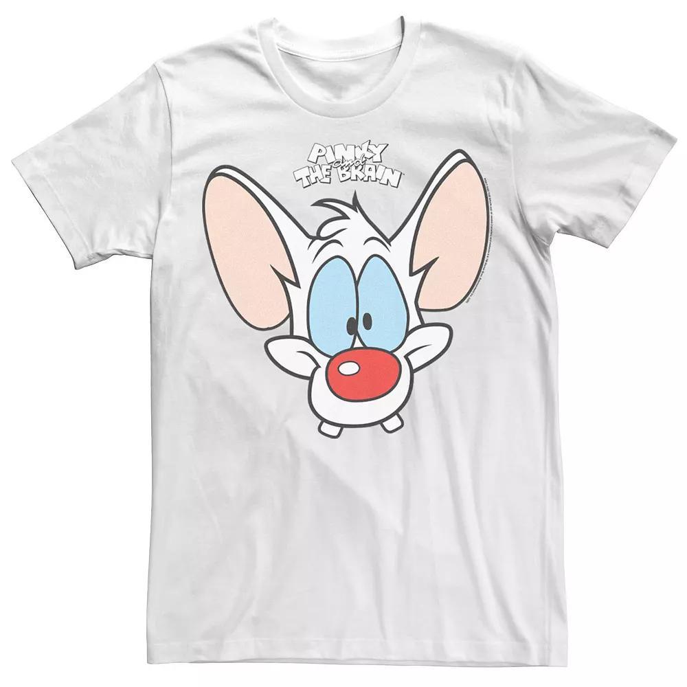 Men's Pinky And The Brain Pinky Big Face Tee,  Product Image