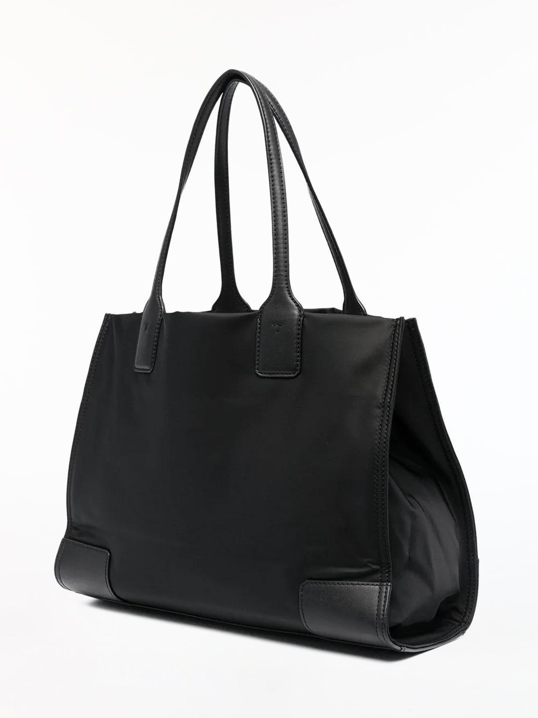 TORY BURCH Small Ella Tote Bag In Black Product Image