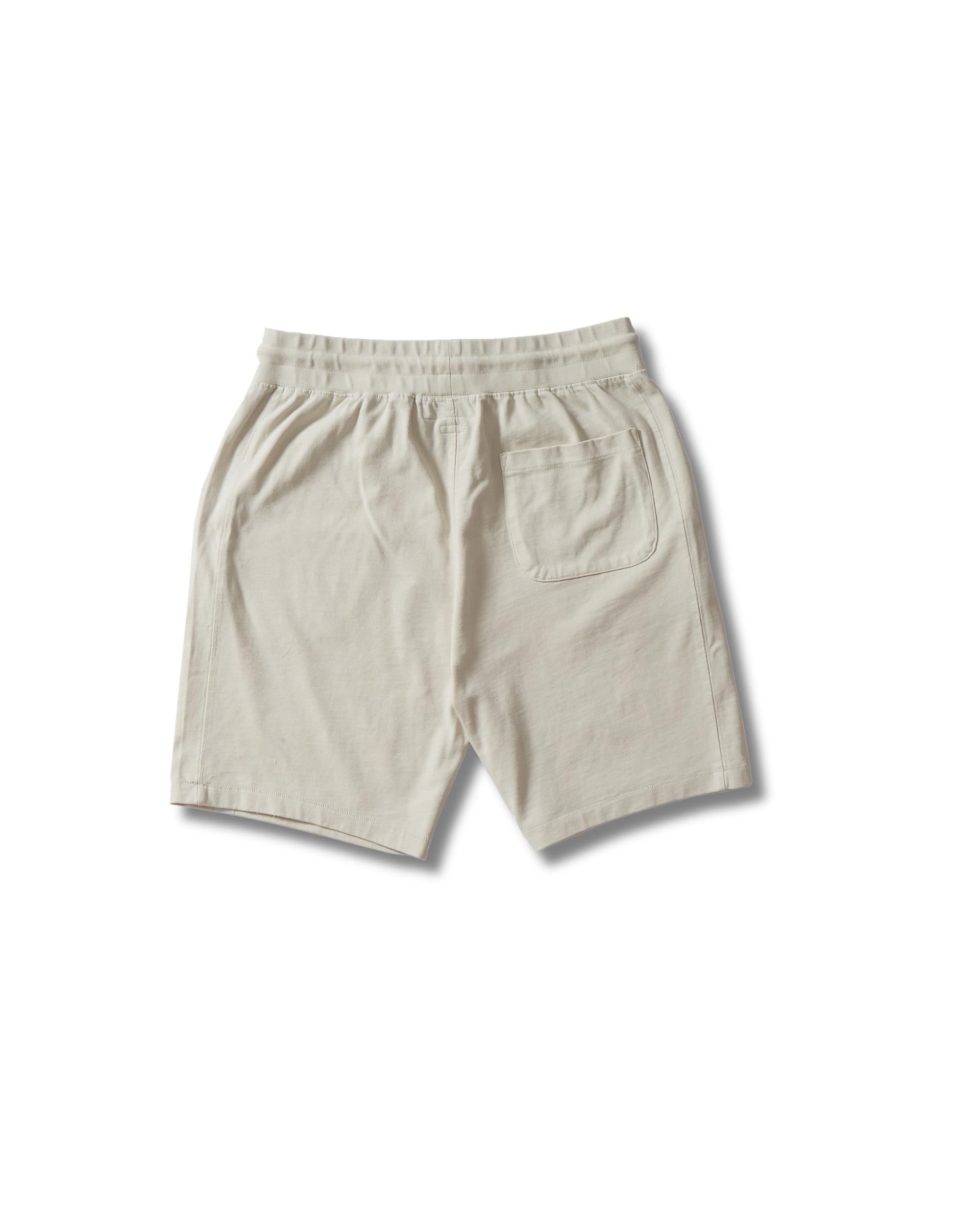 Elevated Jersey Draw Cord Shorts 8" - Light Pebble Product Image