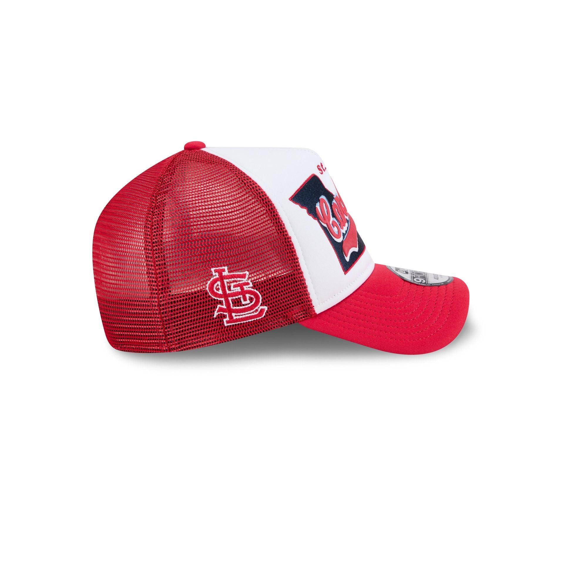 St. Louis Cardinals State Flower 9FORTY A-Frame Trucker Hat Male Product Image