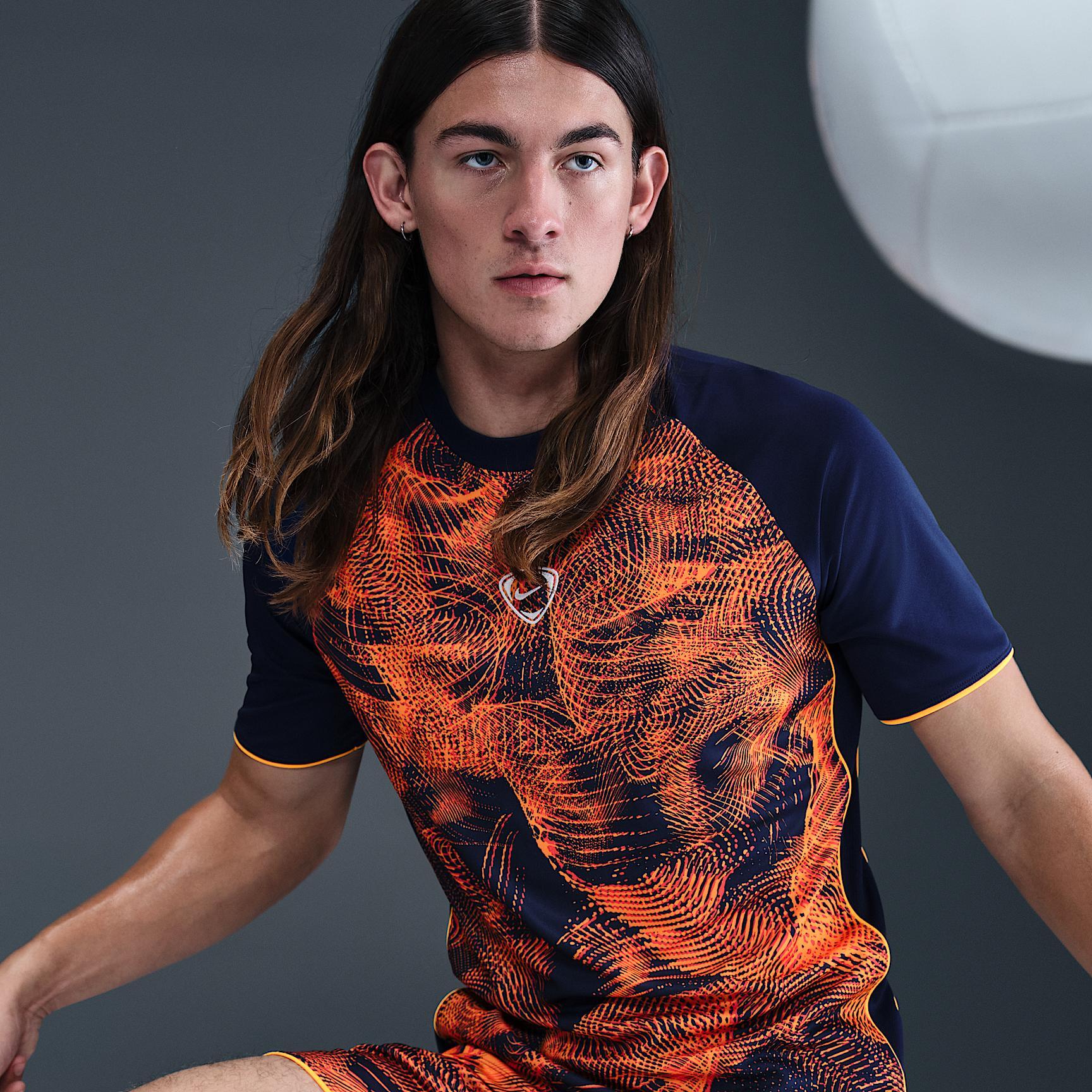 Nike Men's Academy+ Dri-FIT Short-Sleeve Soccer Top Product Image