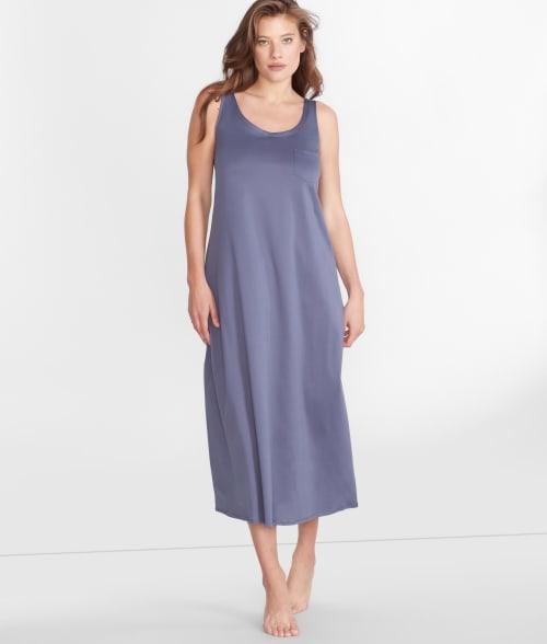 Cotton Deluxe Long Tank Gown Product Image