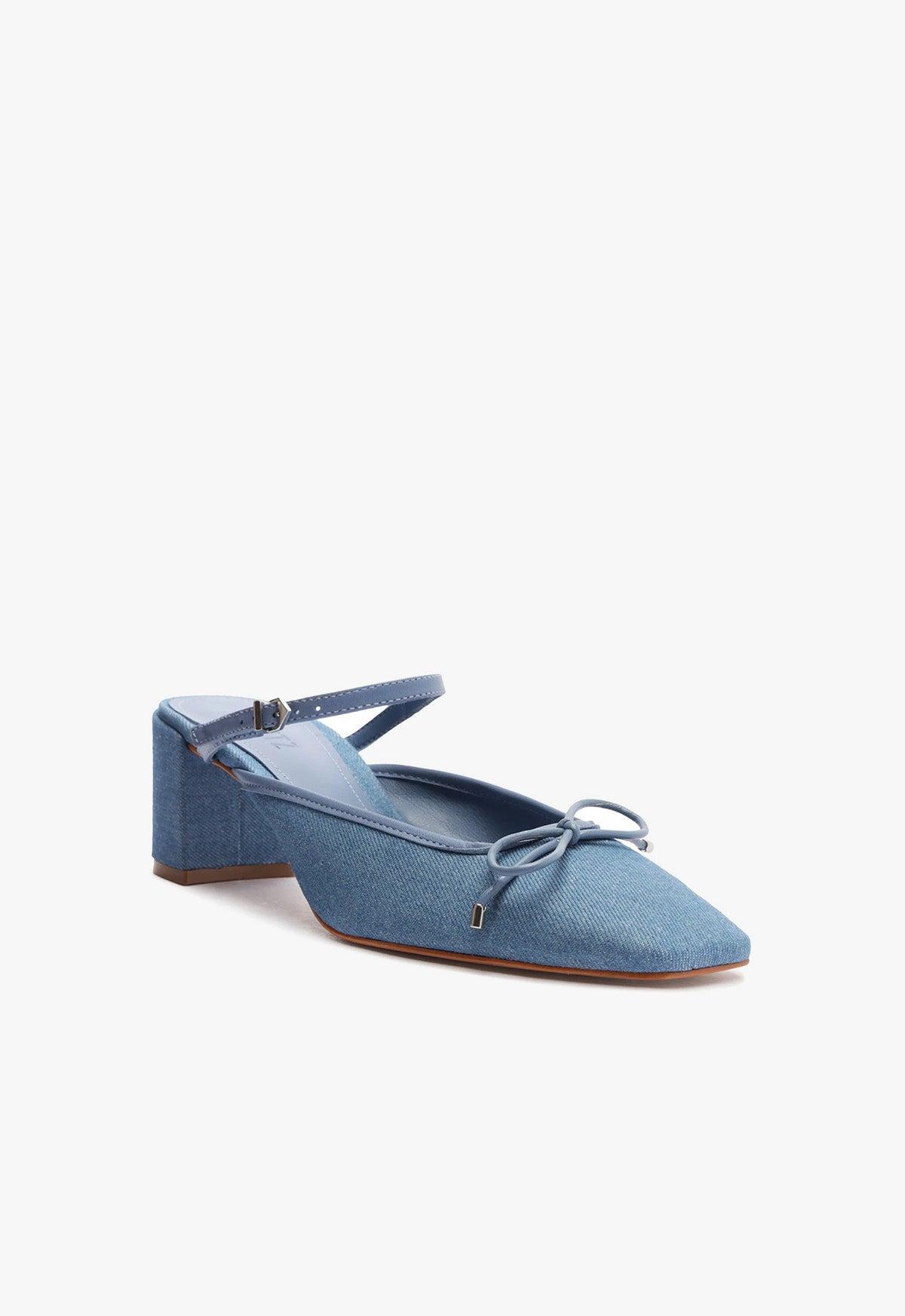 Arissa Denim Block Mule Female Product Image