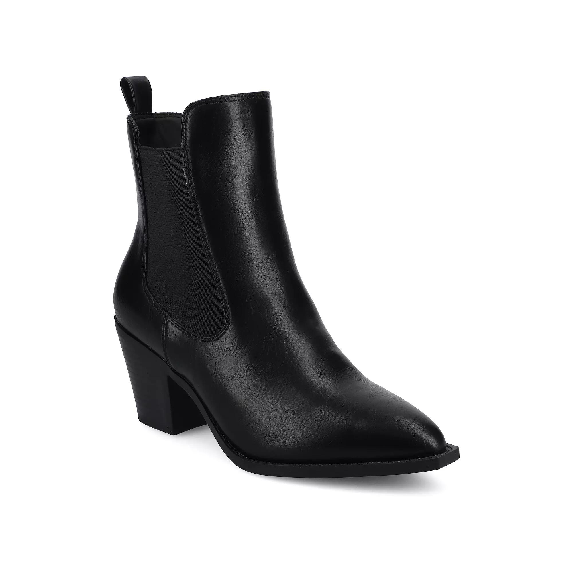 Journee Rosemary Women's Chelsea Booties,  Product Image