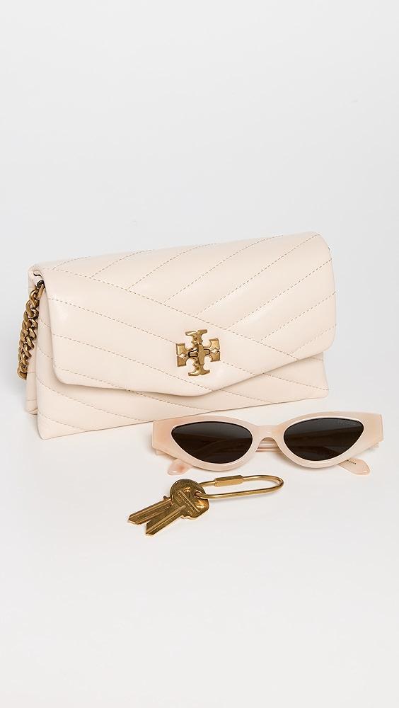 Tory Burch Kira Chevron Chain Wallet | Shopbop Product Image