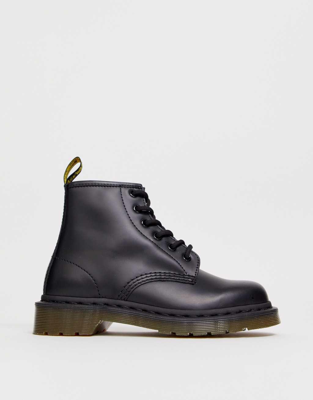 Dr Martens 101 6 Eye Boots-Black Product Image