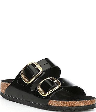 Birkenstock Womens Arizona Big Buckle High Shine Slide Sandals Product Image