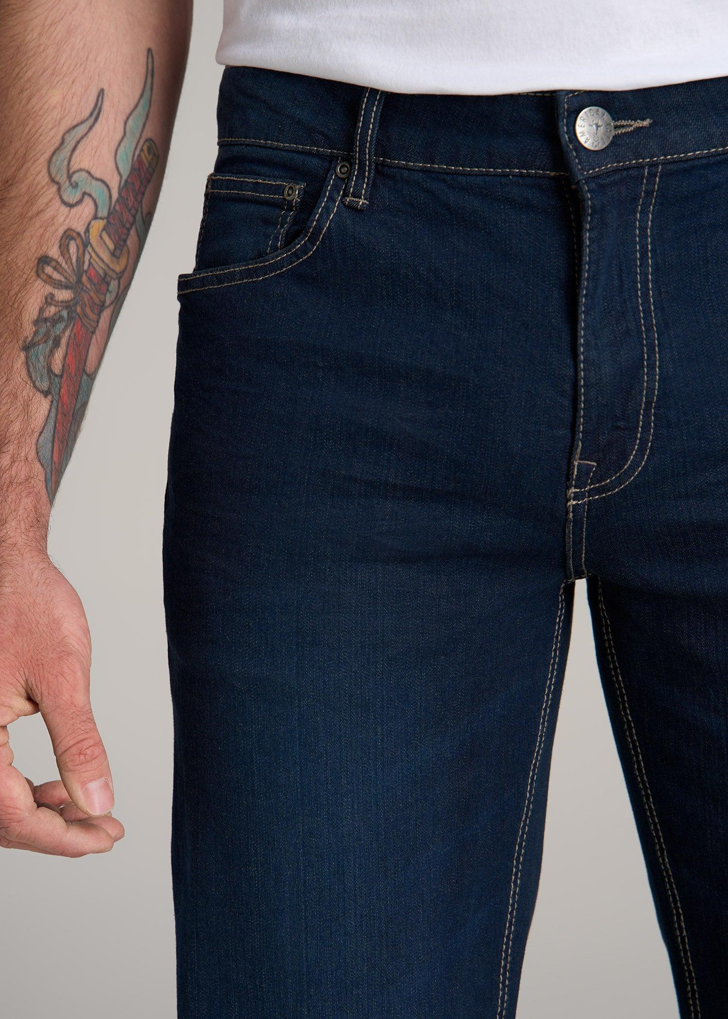 J1 STRAIGHT LEG Jeans for Tall Men in Blue Steel Product Image