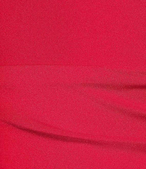 Next Up V-Neck Twist Front Spaghetti Strap Side Slit Dress Product Image