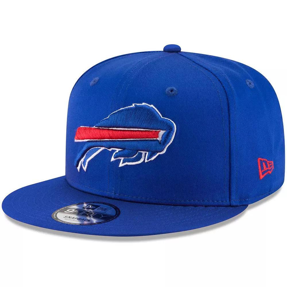 Mens New Era Royal Buffalo Bills Basic 9FIFTY Adjustable Snapback Hat Product Image