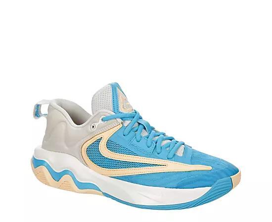 Nike Mens Giannis Antetokounmpo Nike Giannis Immortality 3 - Mens Basketball Shoes Phantom/Blue Lightning/Ice Peach Product Image