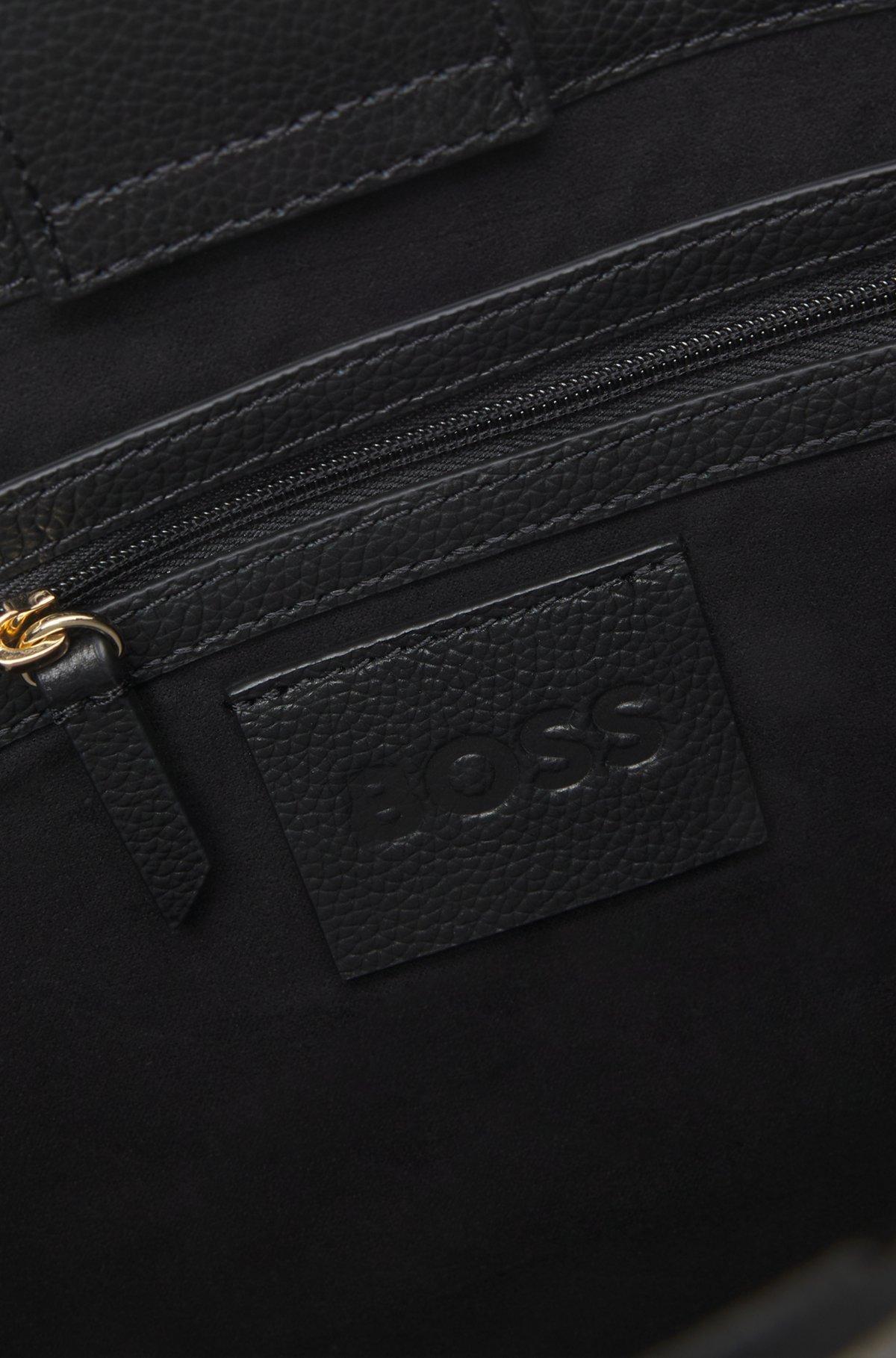 Leather tote bag with Double B monogram Product Image