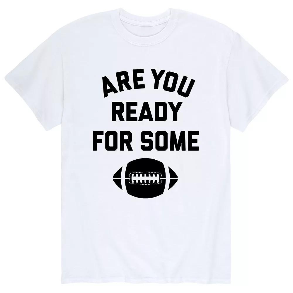 Men's Are You Ready Football Tee,  Product Image