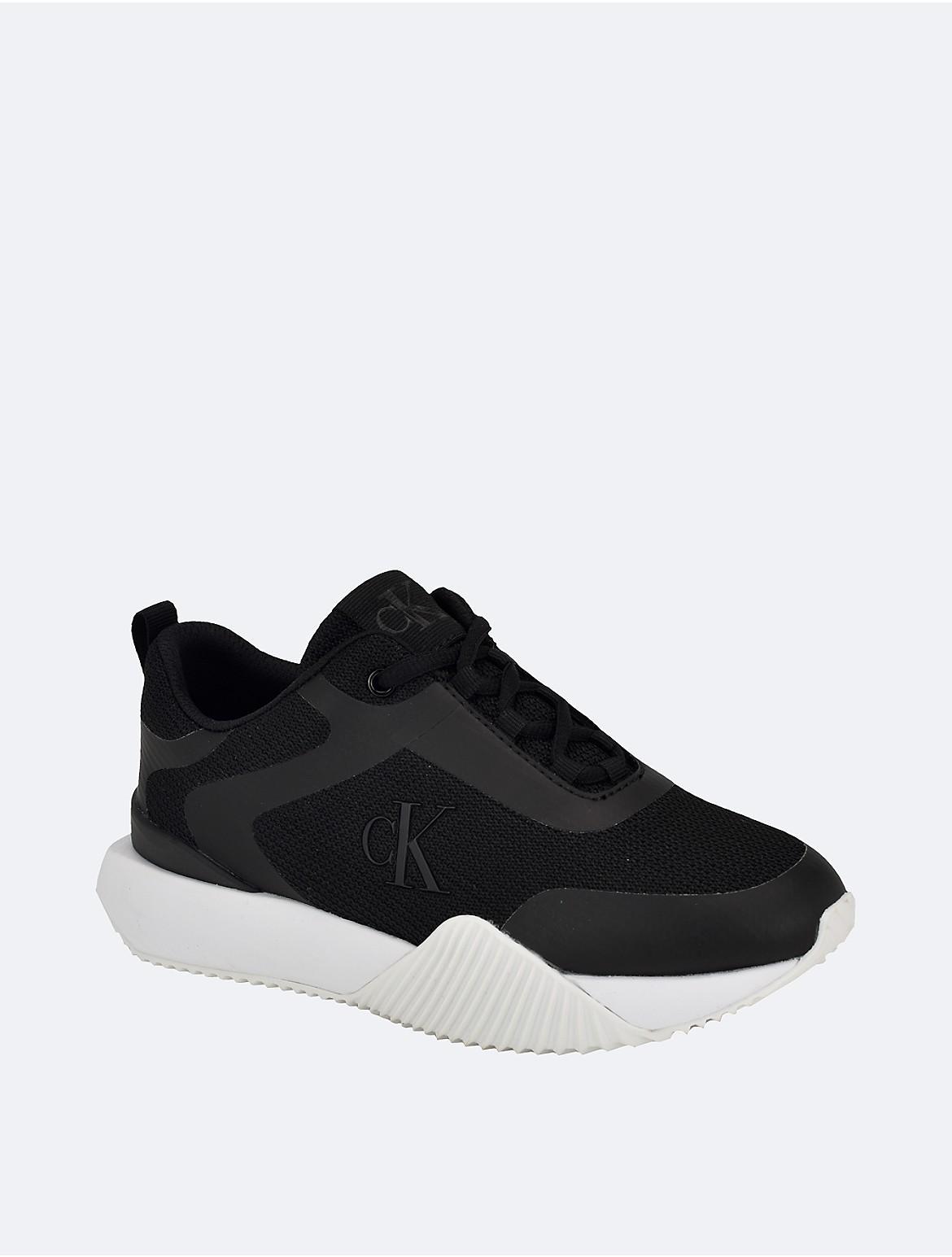 Calvin Klein Womens Womens Marlon Sneaker - Black - 9 Product Image