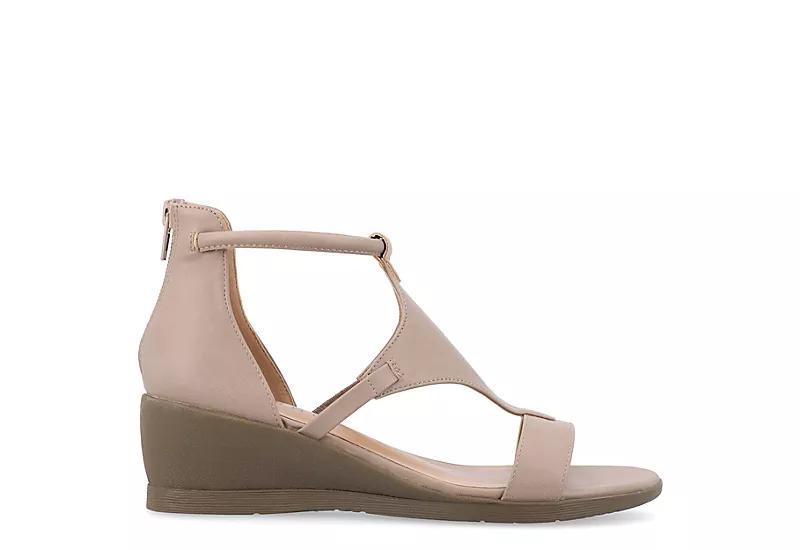 Journee Collection Womens Trayle Wedge Sandal Product Image