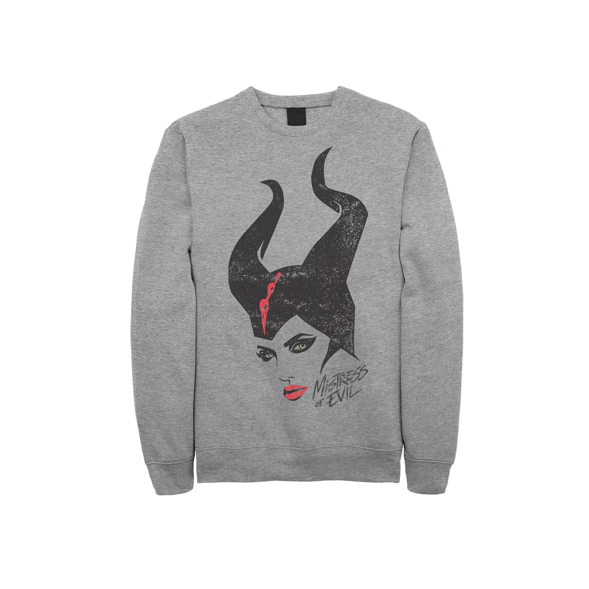 Disney's Live Action Maleficent Men's Mistress Of Evil Head Shot Sweatshirt,  Product Image