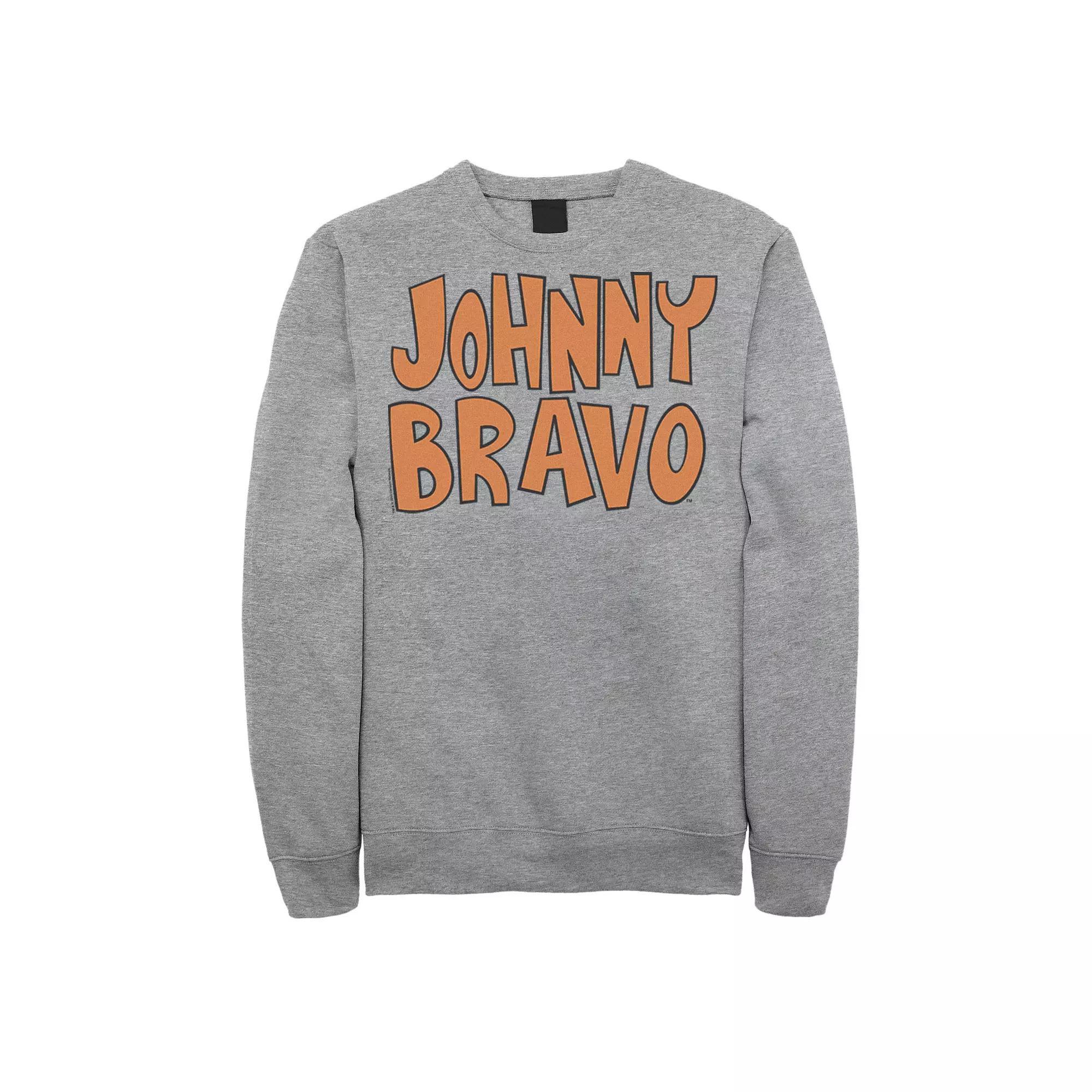 Men's Cartoon Network Johnny Bravo Logo Sweatshirt,  Product Image