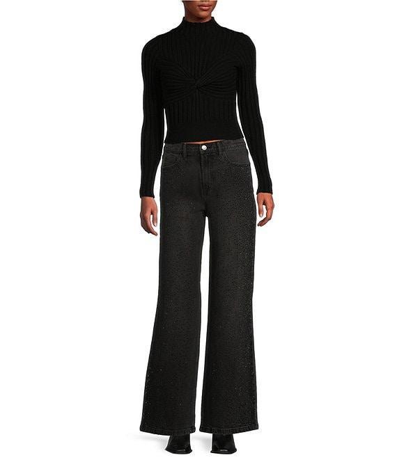 GB Twist Cropped Sweater Product Image