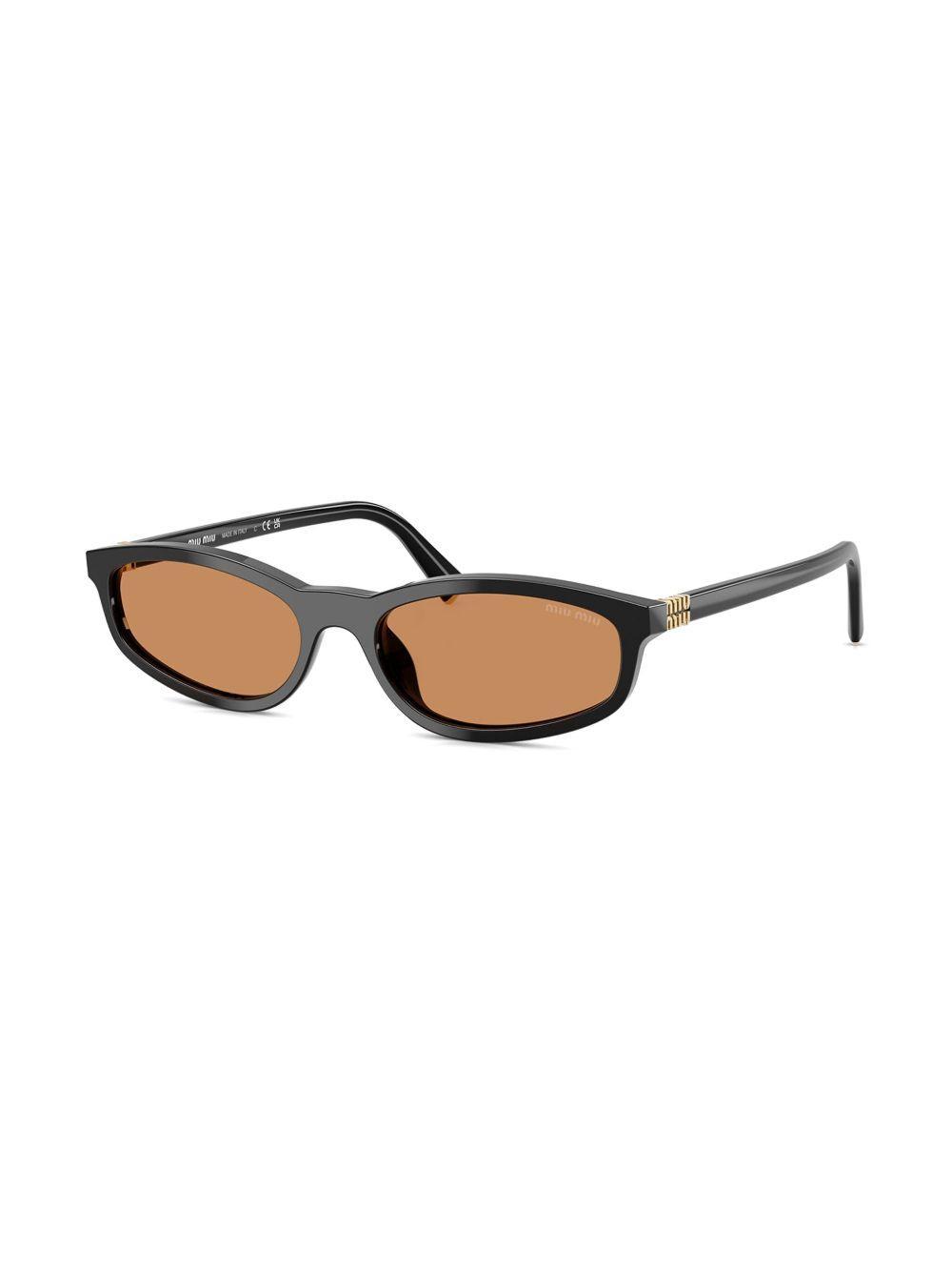 oval-frame sunglasses Product Image