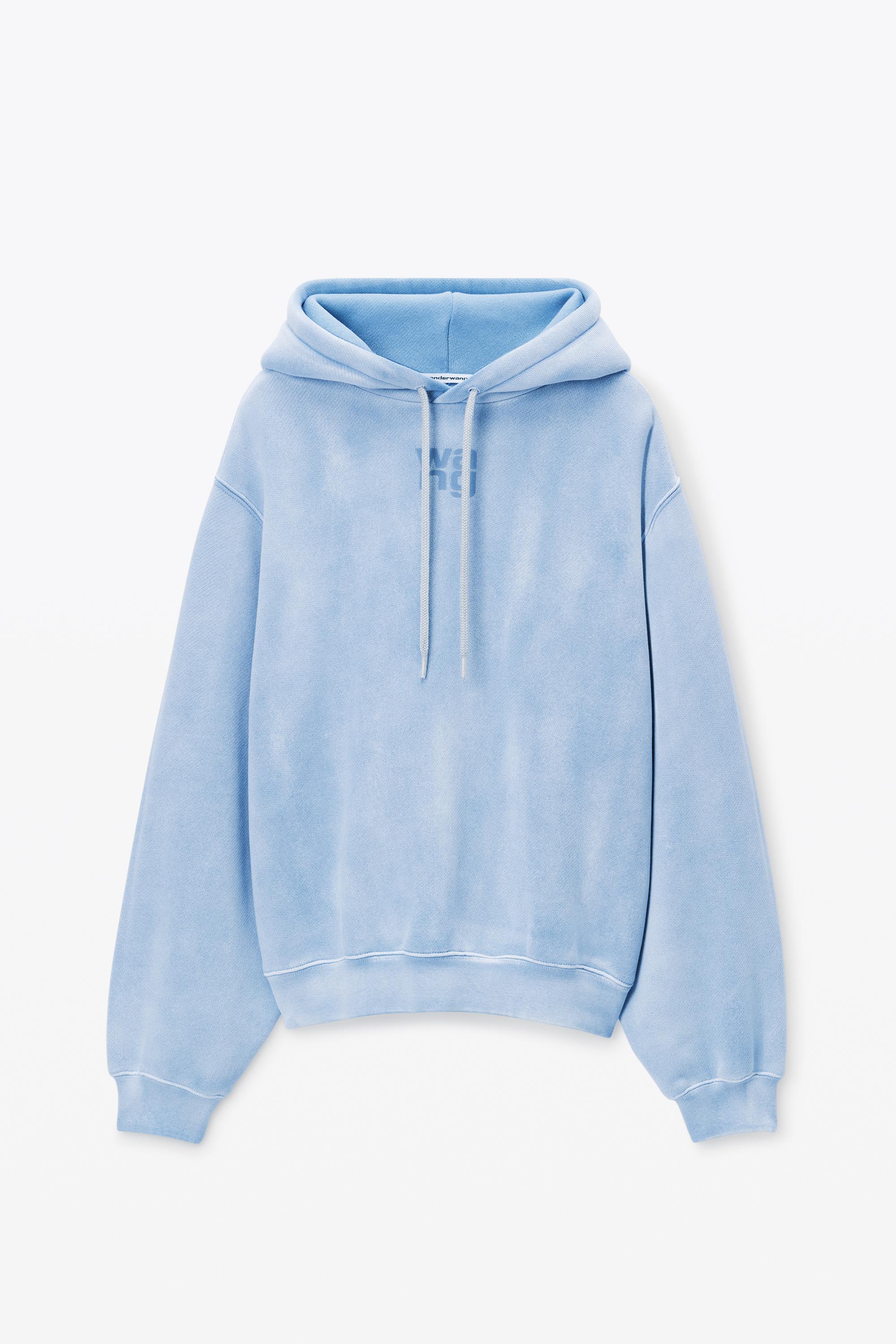 Puff Logo Hoodie In Structured Terry Product Image