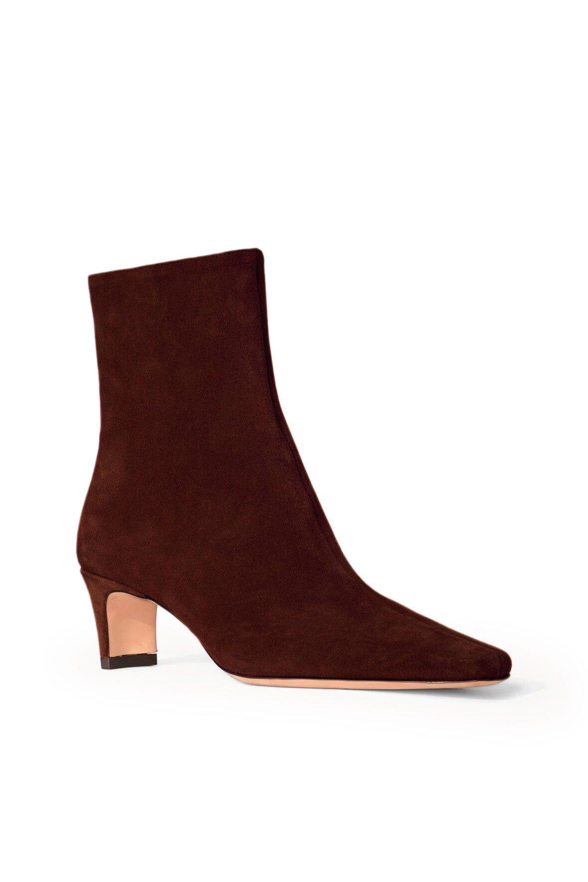 WALLY ANKLE BOOT | MAHOGANY SUEDE Product Image